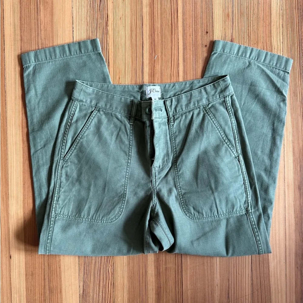 J. Crew Green Cargo Pants